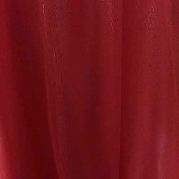 Red Cinderella Prom Dress - Picture 4 of 10
